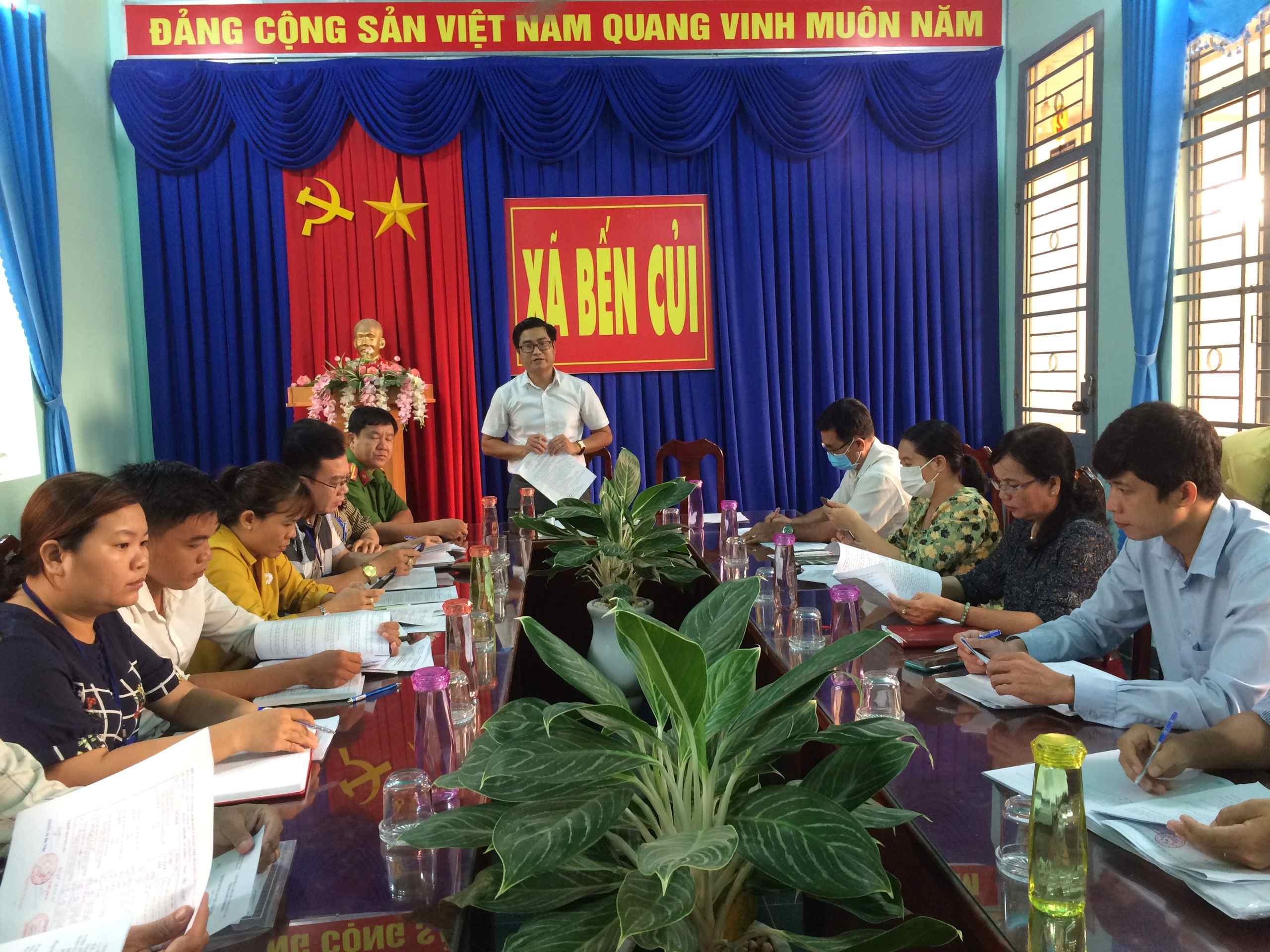 Dương Minh Châu giám sát việc thực hiện duy trì bộ tiêu chí xã đạt chuẩn nông thôn mới